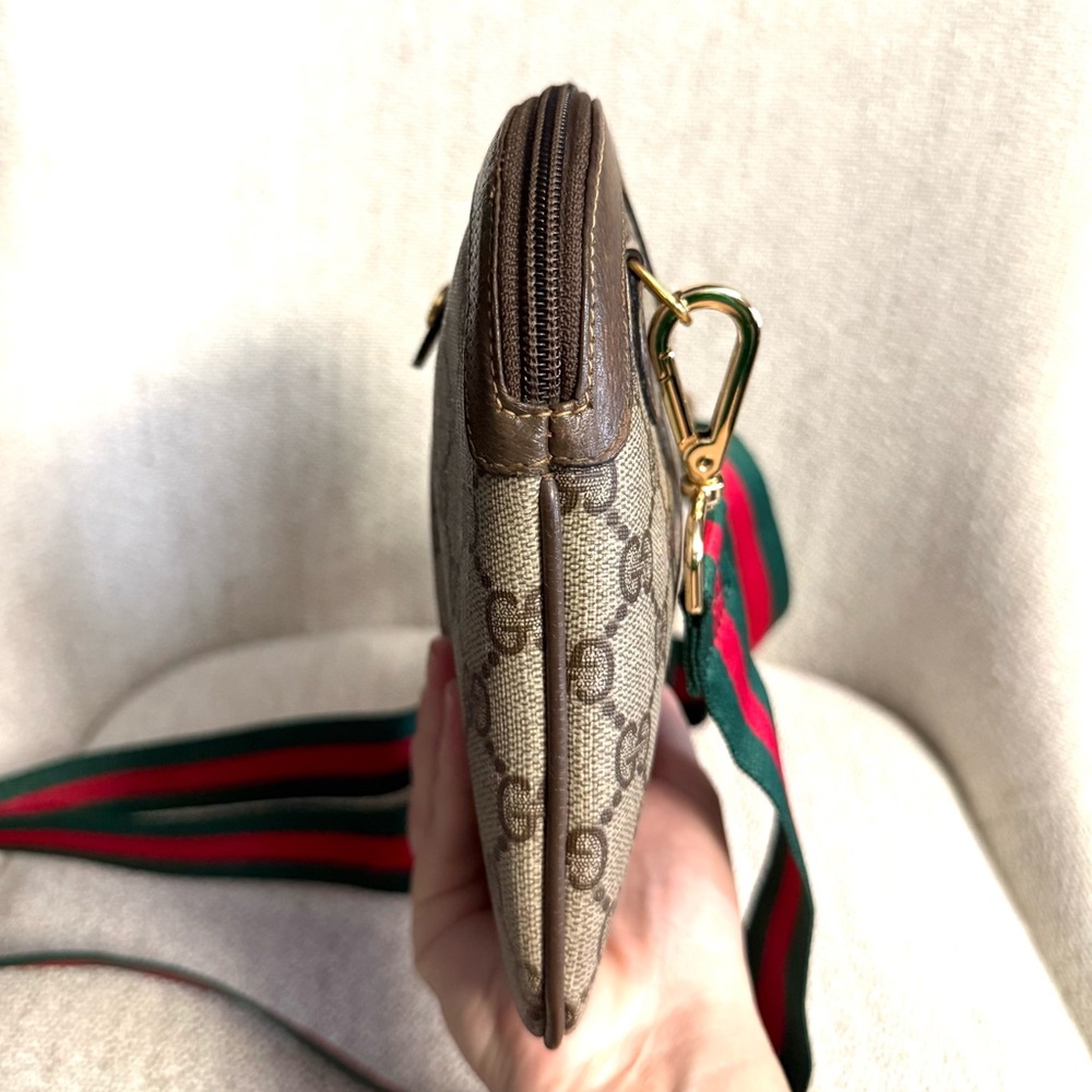 Authentic Gucci crossbody bag brown monogram coated canvas - Picture 7 of 15